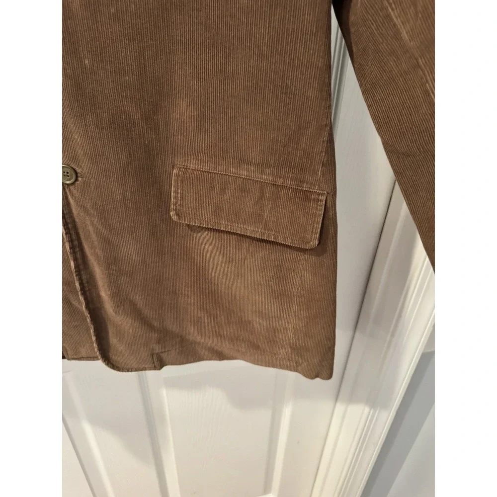 Vintage J Crew Men's Corduroy Jacket Size‎ L Brown Hong Kong